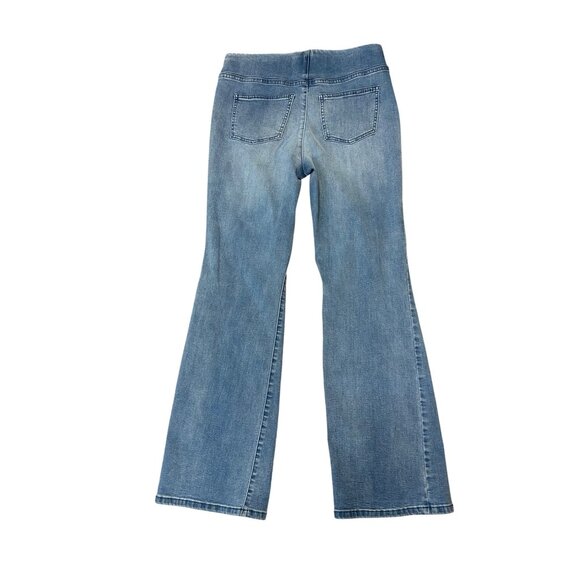 Soft Surroundings Ultimate Denim Pull-On Bootcut Jeans Small - Picture 4 of 5